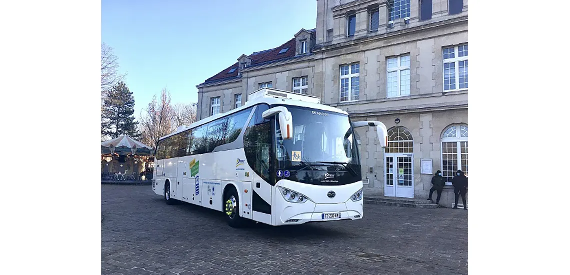 BYD Electric Coach Paris