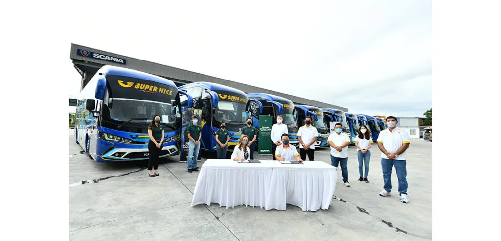 SuperNice Scania Coaches Fleet