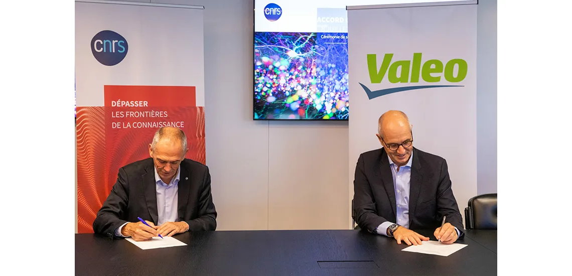 Valeo CNRS Framework Agreement