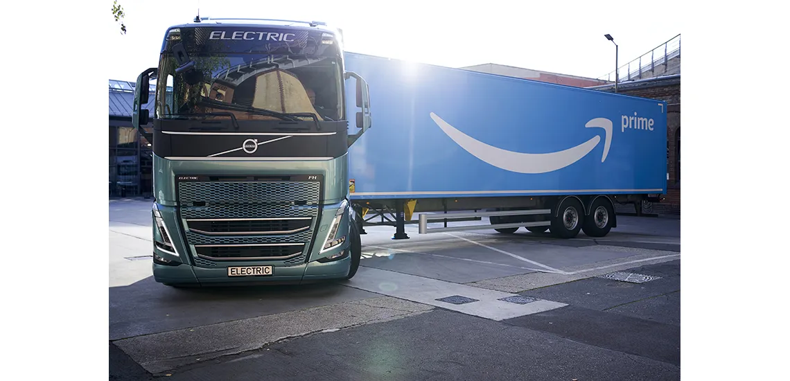 Volvo Electric Trucks Amazon