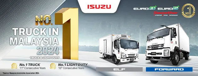 Isuzu-truck brand-no.1- Malaysia