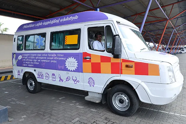 Apollo Tyres -healthcare-truckers
