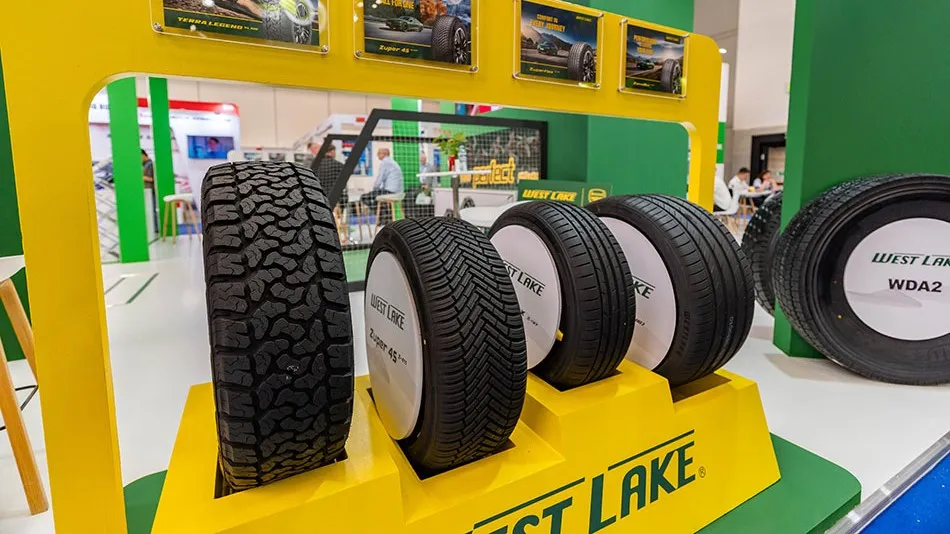 Westlake Gen II Series commercial tyres at Autopromotec 2025