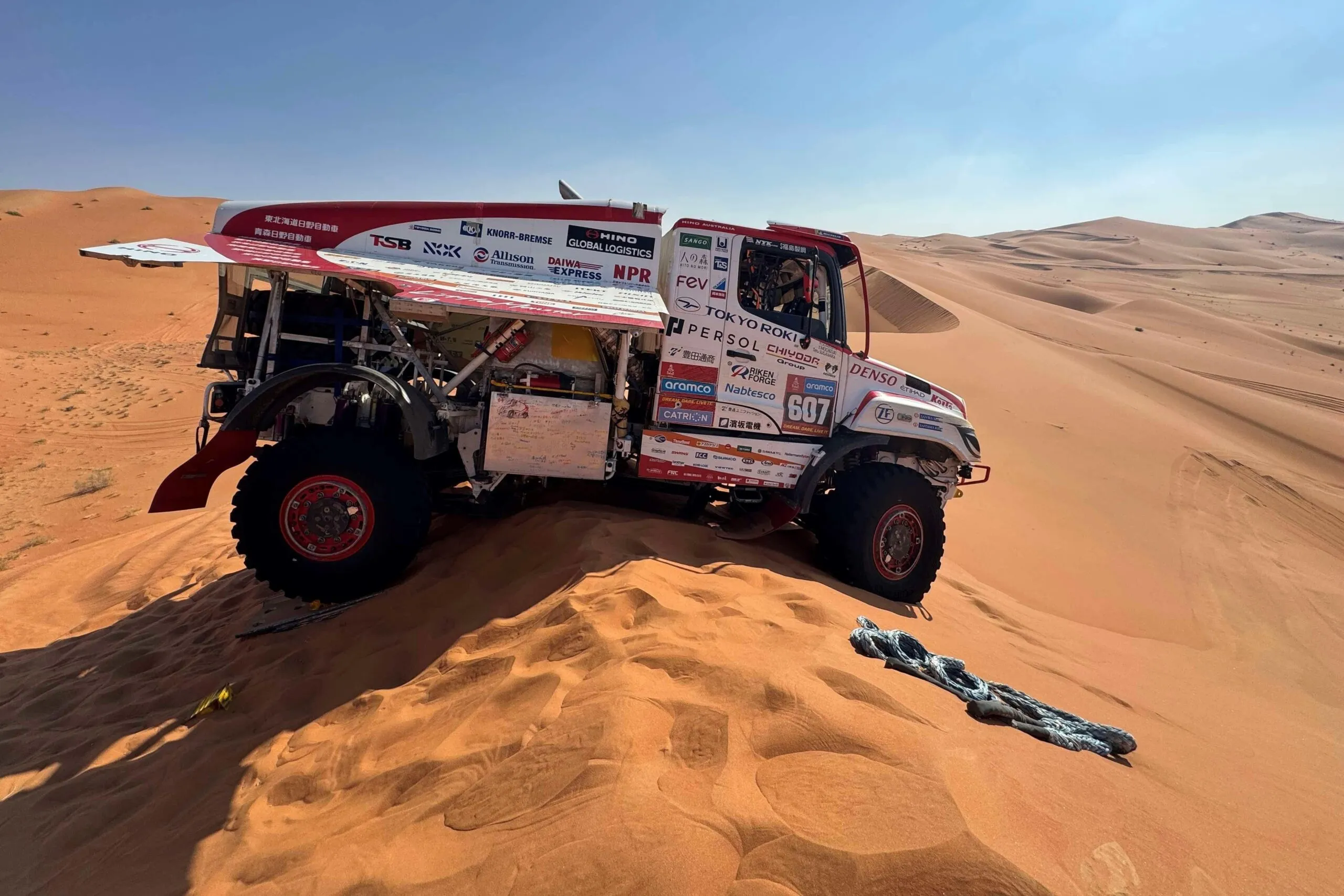 Hino Trucks in the Dakar Rally
