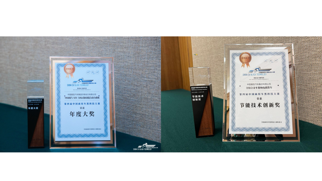 Sinotruk Howo commercial vehicle technology awards