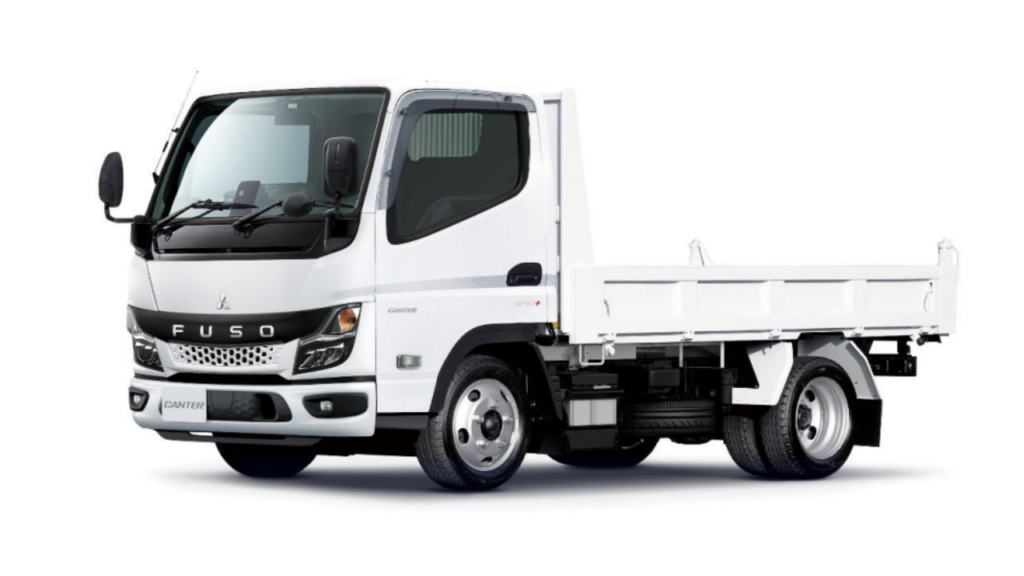 2025 Mitsubishi Fuso Canter light-duty truck launched in Japan with aerodynamic front bumper