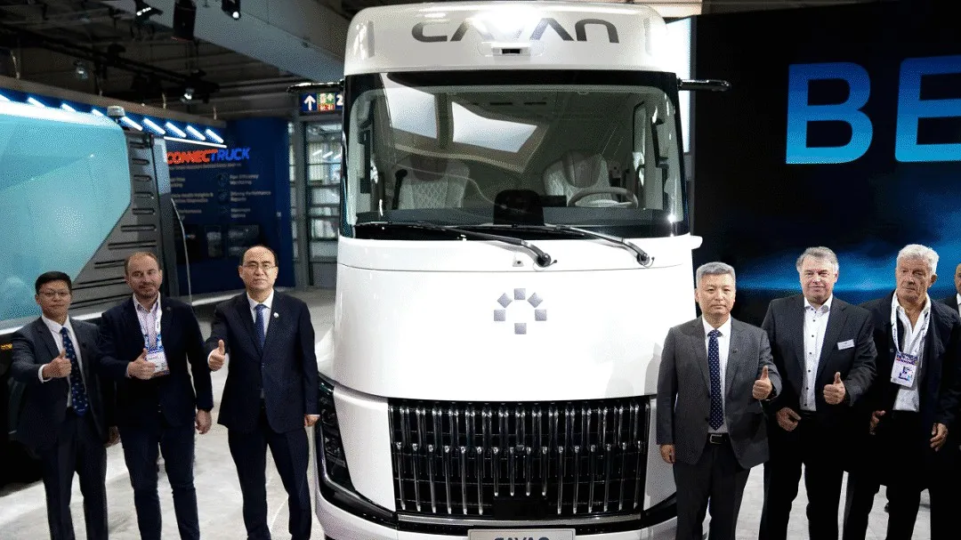 BAIC Foton's Cavan Beacon heavy truck at IAA Transportation 2026. (Photo: Foton Motor)